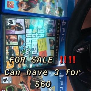 3 PS4 video games BRAND NEW FOR KIDS ONLY